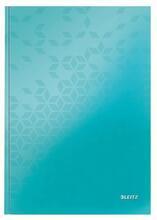 Zápisník "Wow", ledově modrá, linkovaný, A4, 80 listů, lesklá, LEITZ