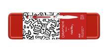 Kuličkové pero "849 Keith Haring", bílá, M, CARAN D'ACHE NM0849.123