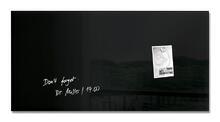 Magnetická skleněná tabule "Artverum®", černá, 91 x 46 x 1,5 cm, SIGEL GL145