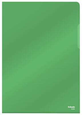 Desky "L", zelená, A4, 150 mikronů, ESSELTE - 8