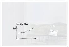 Magnetická skleněná tabule "Artverum®", bílá, 180 x 120 x 1,8 cm, SIGEL GL230
