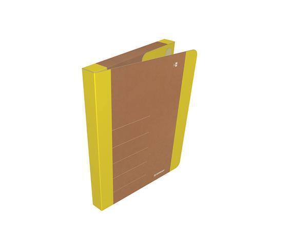 Desky na výkresy "Life", neonově žlutá, 30 mm, karton, A4, DONAU 2074001FSC-11
