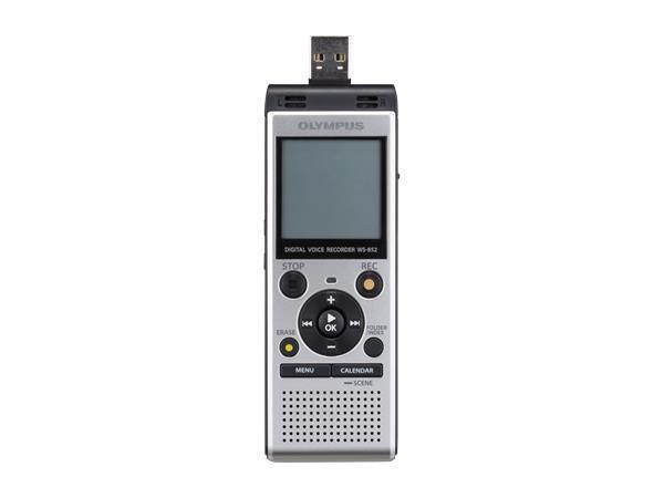 Diktafon, digitální 4GB, OLYMPUS "WS-852", stříbrný