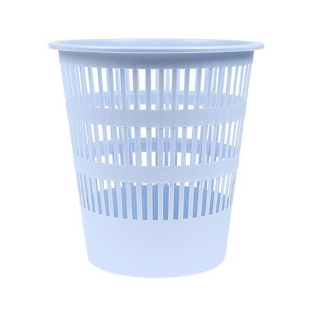 Odpadkový koš, pastelově modrý, plastový, nerozbitný, 12 litrů, DONAU D307-17