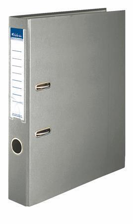 Pákový pořadač "Basic", šedý, 50 mm, A4, PP/karton, VICTORIA