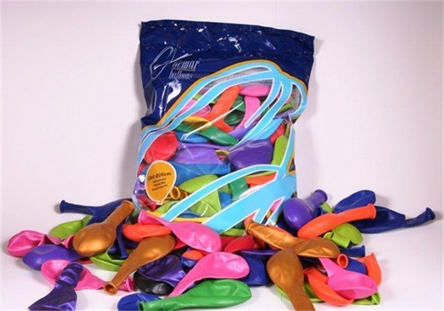 Balónky, mix barev, perleťové, 26 cm