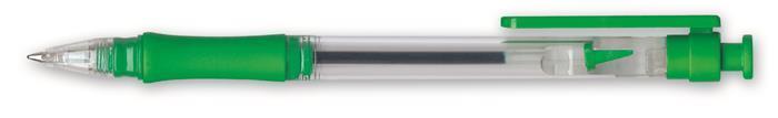 Kuličkové pero "D595", zelená, 0,4 mm, GRANIT