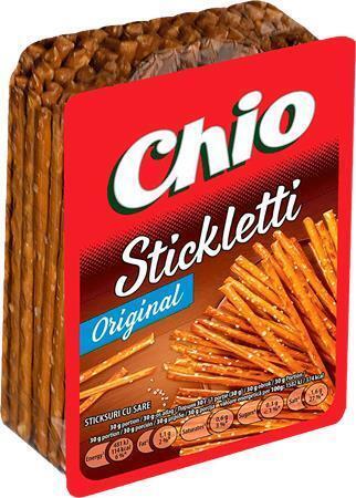 Tyčinky "Sticletti", solené, 100 g, CHIO