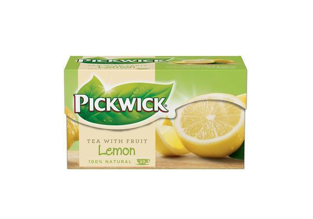 Čaj, zelený, 20x2 g, PICKWICK, citrón
