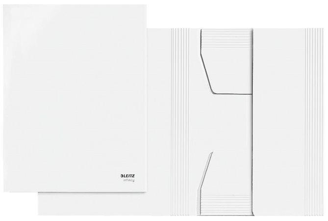 Desky na spisy "Infinity", bílá, karton, A4, LEITZ