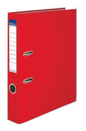 Pákový pořadač "Basic", červený, 50 mm, A4, PP/karton, VICTORIA