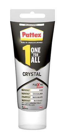 Lepidlo "Pattex One for All Crytal", 90 g, HENKEL