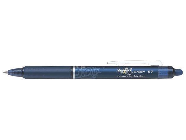 Roller "Frixion Clicker", NAVY modrá, 0,7/0,35mm, vymazatelný, PILOT