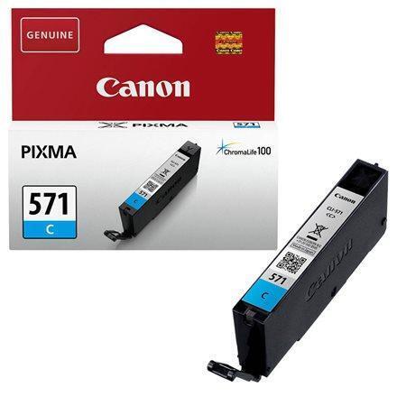 CLI-571C Cartridge pro Pixma MG5750,6850,7750 tiskárny, CANON cyan, 7 ml