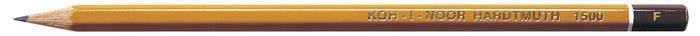 Grafitová tužka "1500", F, šestihranné, 12 ks, KOH-I-NOOR 7130028006