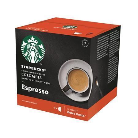 Kávové kapsle "Espresso Colombia Medium Roast", 12ks, STARBUCKS by Dolce Gusto