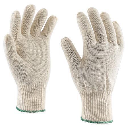 Ochranné rukavice, bílá, pletené, bavlněné, vel. 10-es, C2/10