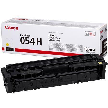 CRG-054H Toner pro i-Sensys LBP621 623, MF641, 643 tiskárny, žlutá, 2,3 tis. stran