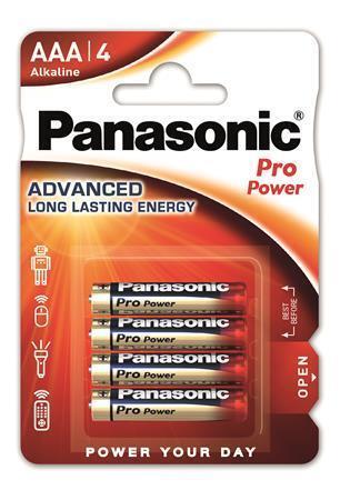 Baterie "Pro power", AAA 4 ks, PANASONIC