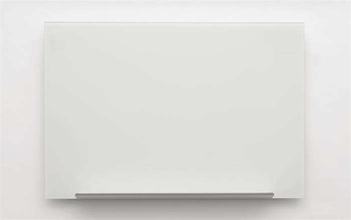 Magnetická skleněná tabule "Diamond", bílá, 71,1x126 cm, NOBO