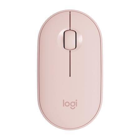 Optická bezdrátová myš "Pebble M350“, růžová, Bluetooth, LOGITECH, 910-005717
