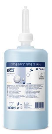 420601 Tekuté mýdlo "Premium Soap Liquid Hair&Body", TORK