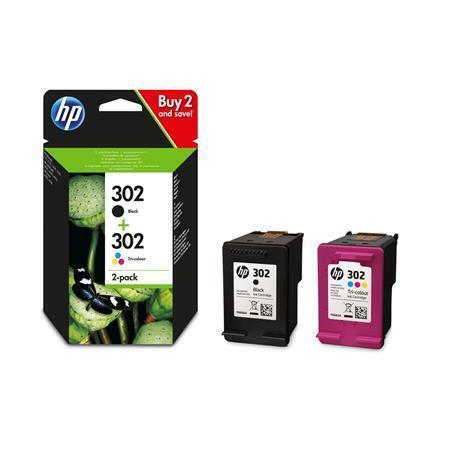 X4D37AE Inkoust multipack pro DeskJet 2130 tiskárny, HP 302 b+c+y+m