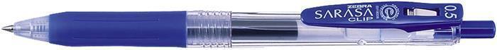 14312 Gelové pero "Sarasa Clip", modrá, 0,33 mm, stiskací mechanismus, ZEBRA