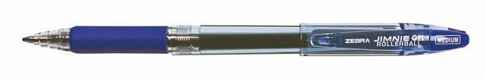 11652 Gelové pero "Jimnie", modrá, 0,38 mm, s víčkem, ZEBRA