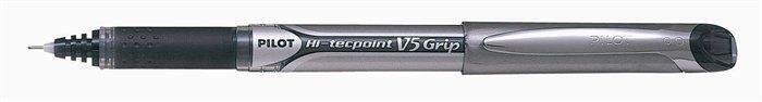 Roller "Hi-Tecpoin V5 Grip", černá, 0,3mm, jehličkový hrot, PILOT