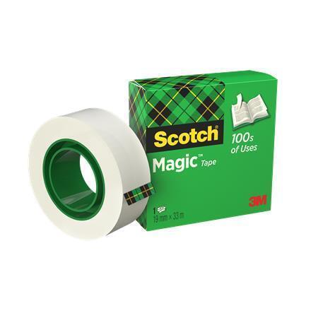 Lepicí páska "Magic Tape 810", 19mm x 33m, 3M/ SCOTCH
