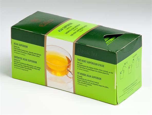 Zelený čaj, 25x1,7g, EILLES, "Asia Superior"