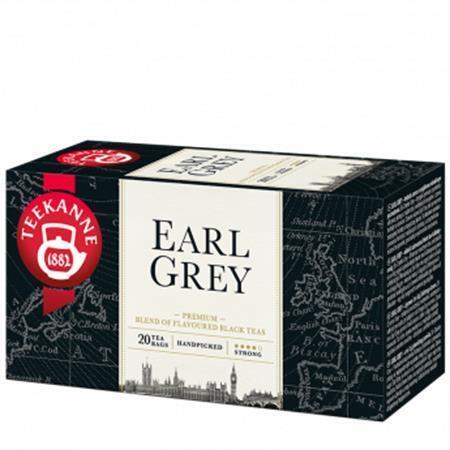 Černý čaj "Earl grey", 12x1,65 g, TEEKANNE