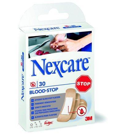 Náplast na zastavení krvácení "Nexcare Blood Stop", 30ks/balení, 3M
