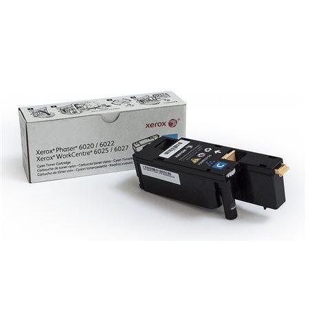 106R02760 Toner cartridge pro Phaser 6020, 6027 tiskárna, XEROX cyan, 1k