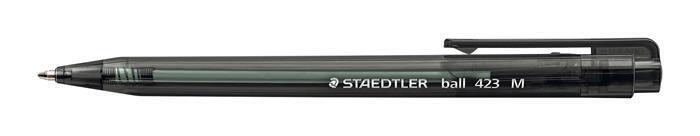 Kuličkové pero "Ball 423 F", 0,5 mm, černá, STAEDTLER