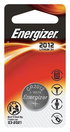 Baterie knoflíková, CR2012, 1 ks v balení, ENERGIZER