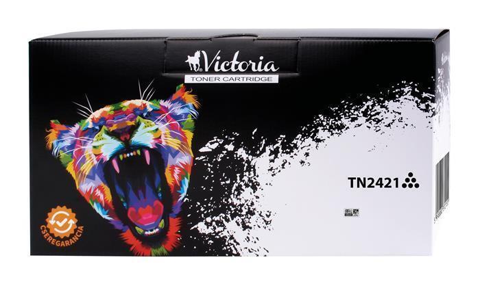 TN2421 Toner cartridge pro MFC-L2712DN, MFCL2712DW, MFCL2732DW tiskárny, černá, 3000, VICTORIA