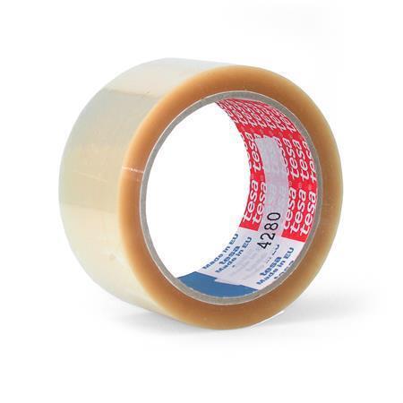 Balicí samolepící páska "4280", 75 mm x 66 m, transparentní, TESA
