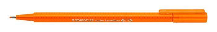 Broadliner "Triplus 338", oranžová, 0,8 mm, STAEDTLER
