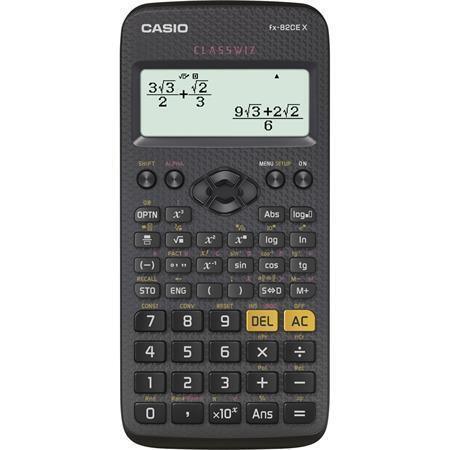 Kalkulačka,vědecká "FX-82 CE X", 379 funkcí, CASIO