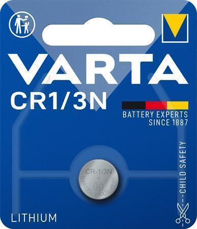 Baterie knoflíková "Professional", CR1/3N BL1, 3V, lithium, 1 ks v balení, VARTA