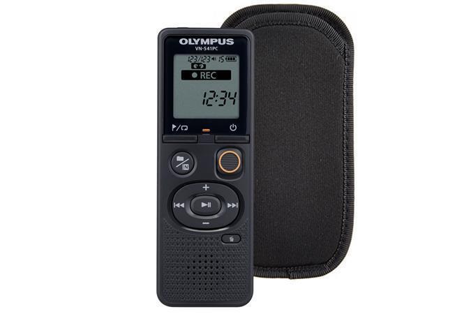 Digtafon, digitální, 4GB paměť, s pouzdrem, OLYMPUS "VN-541PC", černý