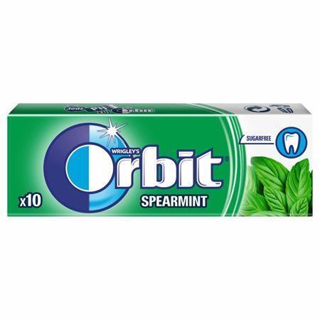 Žvýkačky, 14g, ORBIT "Spearmint dragees"
