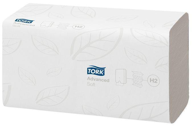 130289 Ručníky "Xpress Soft", bílý, papírové, skládané, systém H2, TORK