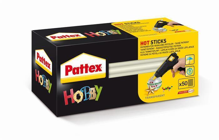 Pásky do tavné pistole, 1 kg, HENKEL "Pattex Hot Melt"