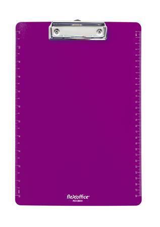 Psací podložka "FO-CB011", purpurová, plast, A4, FLEXOFFICE