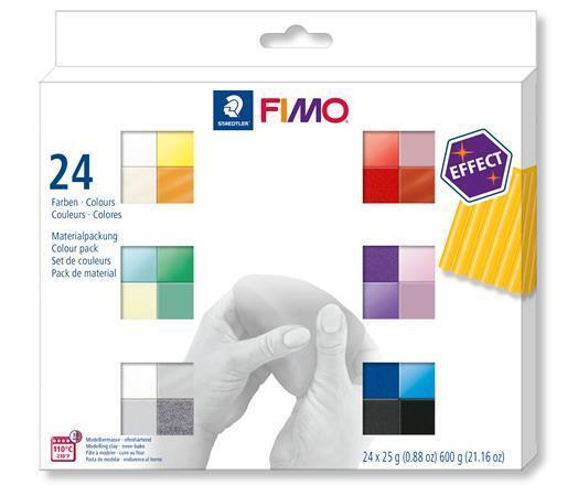 FIMO® efekt sada 24 barev 25g