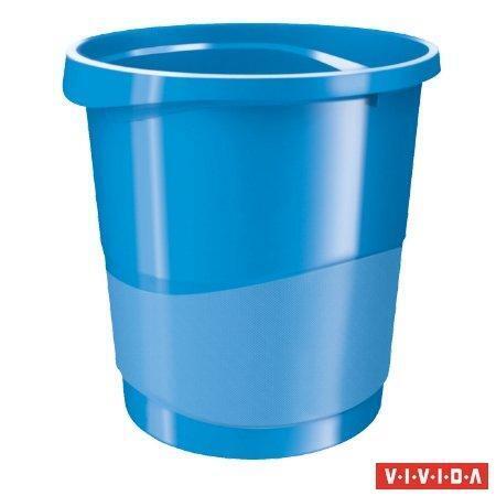 Odpadkový koš "Europost", Vivida modrá, 14 l, ESSELTE