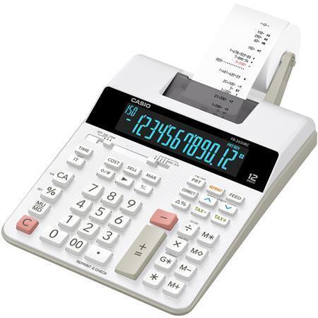 Kalkulačka "FR-2650 RC", s tiskem, 12 číslic, 2 barvy tisku, CASIO